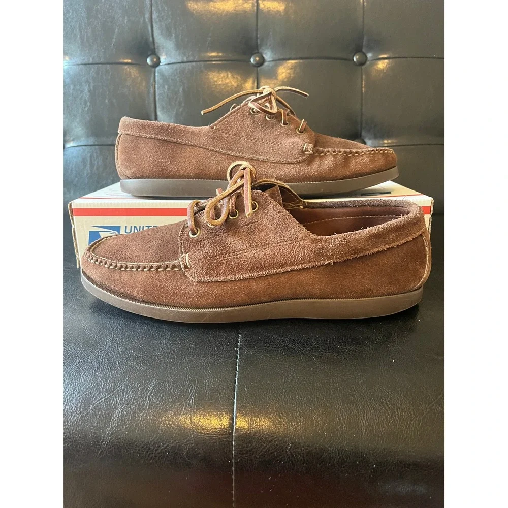 Rancourt & Co‎ Brown Suede Camp Moc